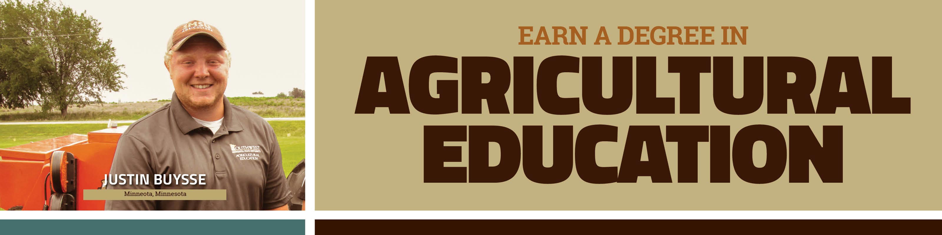 Earn A Degree In Agricultural Education - Discover. Engage. Lead.