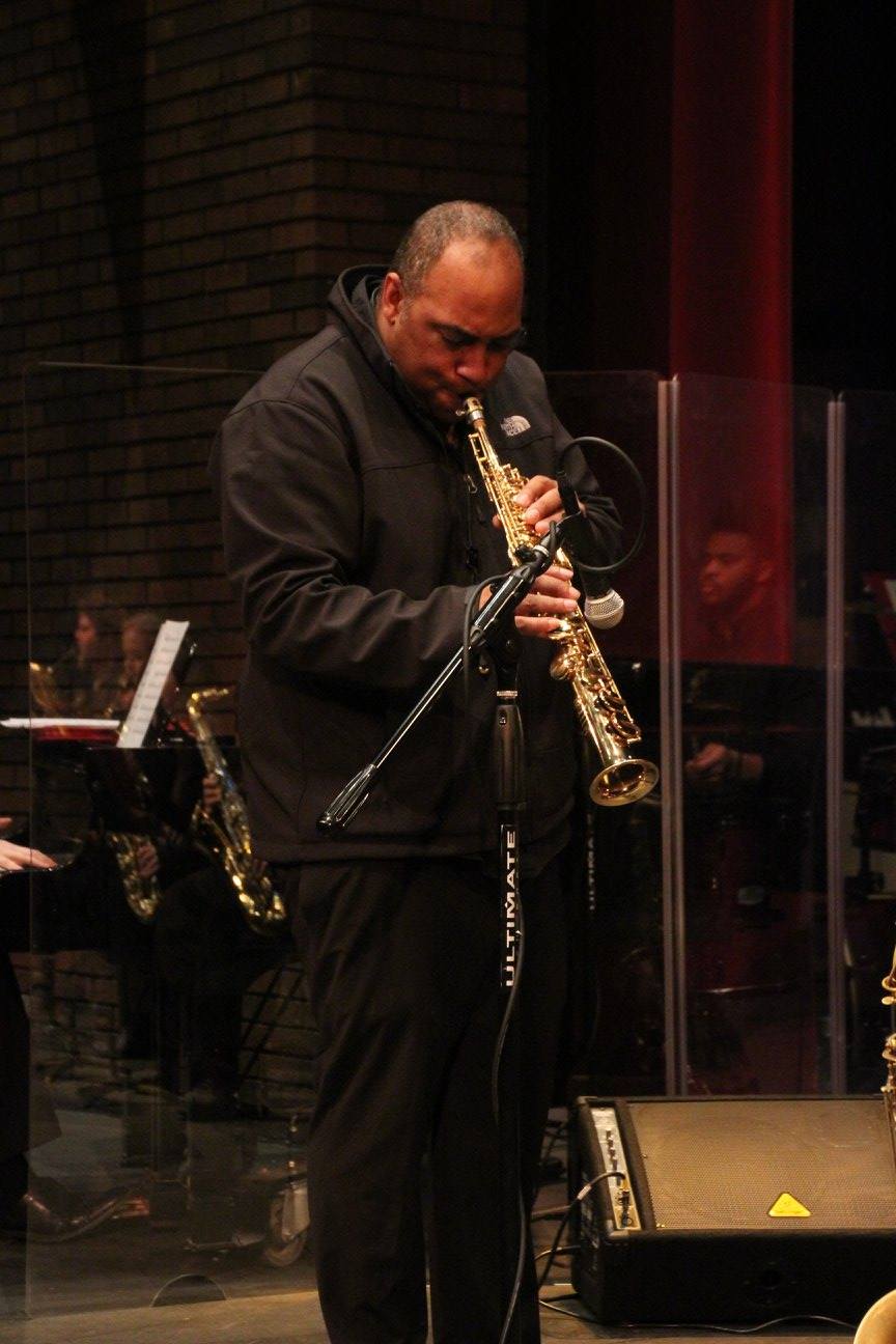 Rob Dixon on Soprano sax