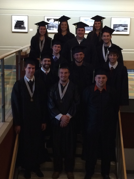2014 graduates of the Physical Education programs