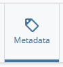 metadata tab