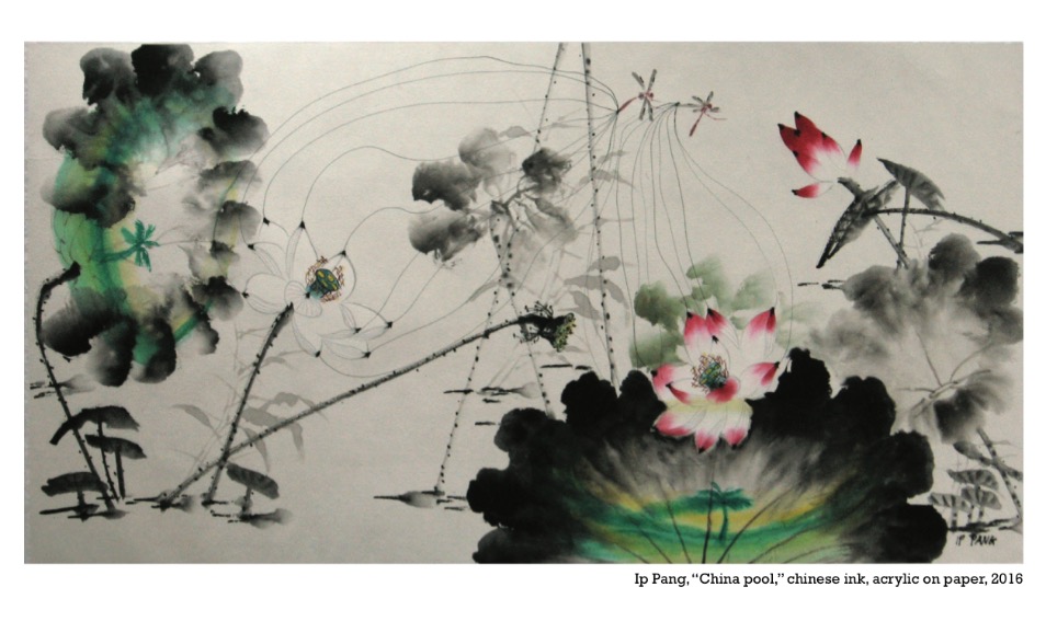 Chinese art exhibit image 