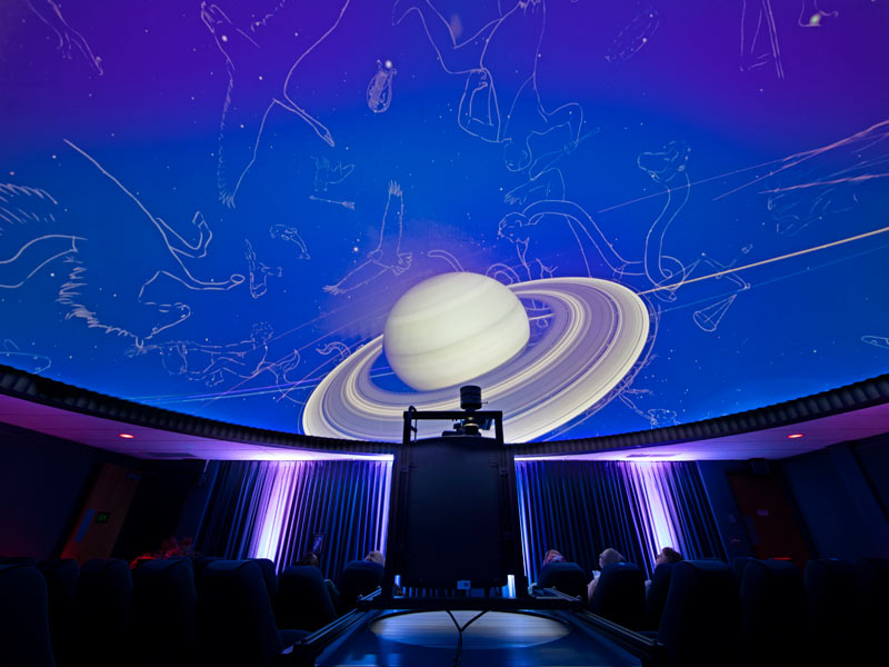 Photo for a planetarium show 