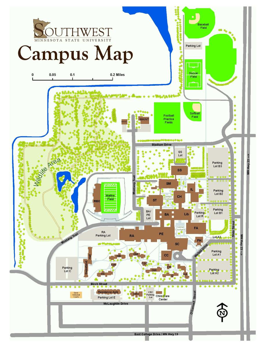 Maps Southwest Minnesota State University