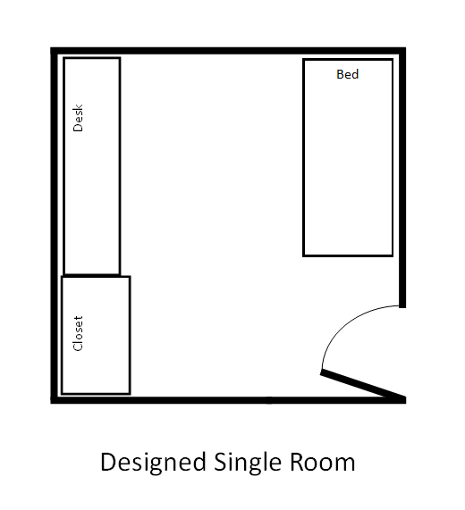 traditional designed single room