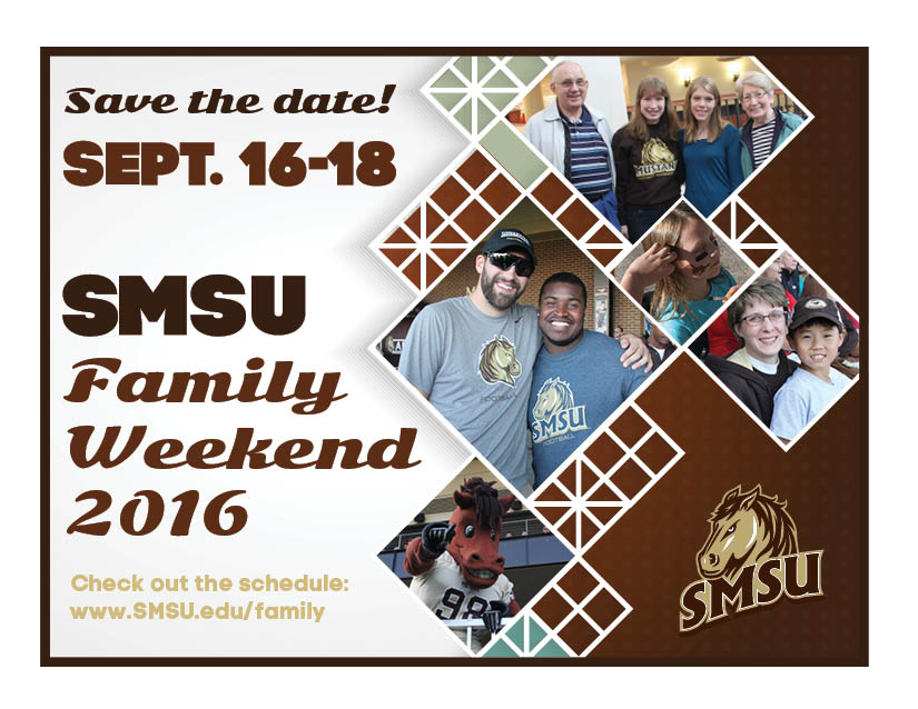 SMSU Family Weekend 2016