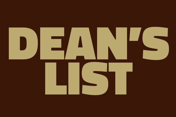 Dean's List Announced for Spring Semester 2020