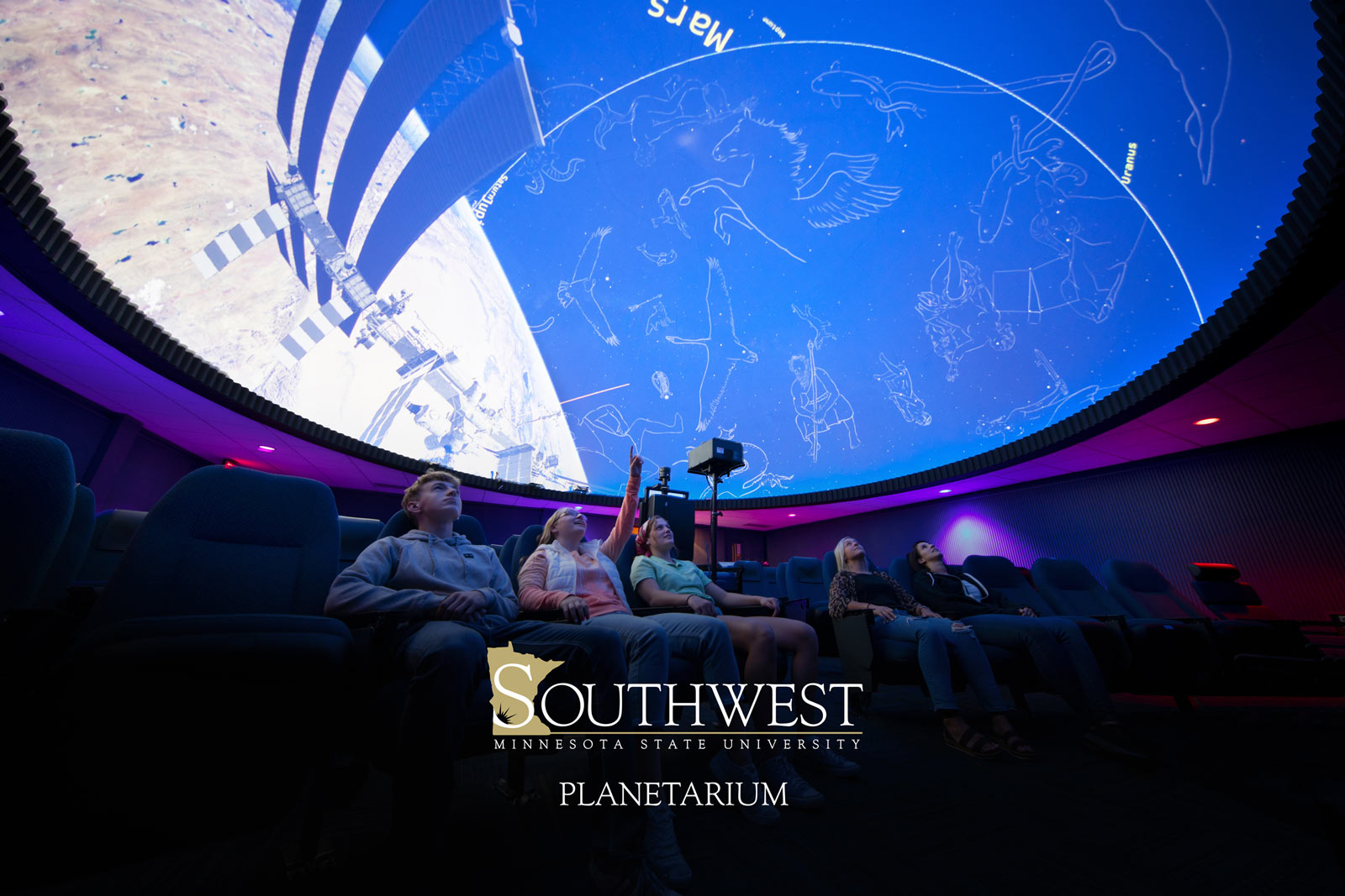 SMSU Planetarium Presents Pink Floyd Laser Light Show