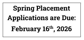 Placements are due February 16
