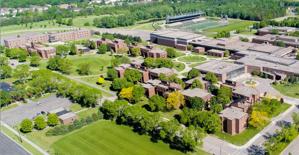 campus aerial photo