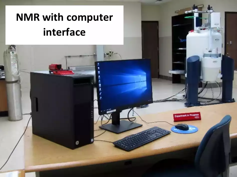 nmr with computer interface