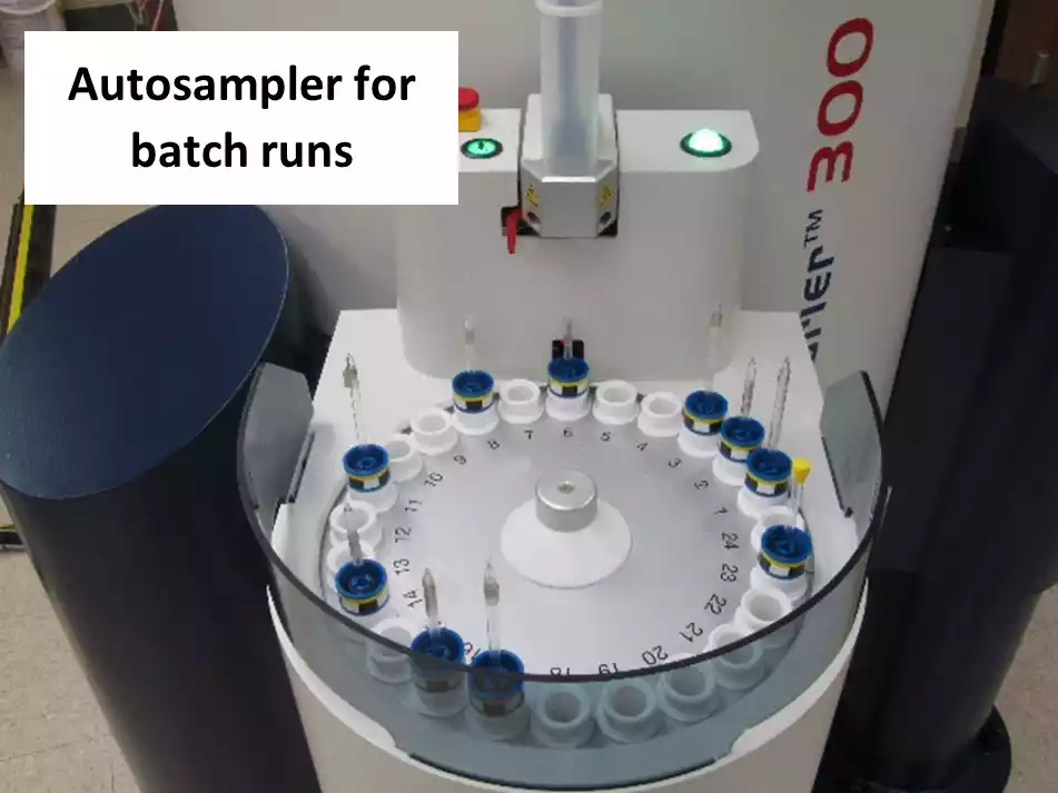 autosampler for batch runs