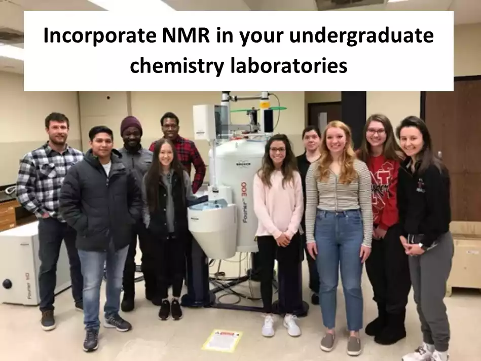 incorporate nmr in your undergraduate chemistry laboratories