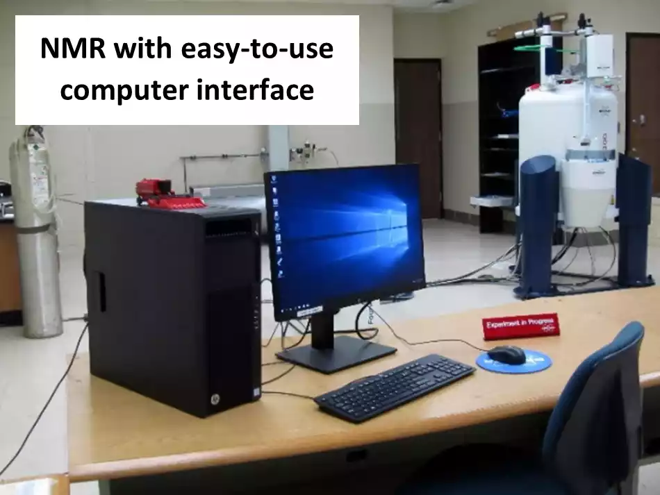nmr with easy-to-use computer interface