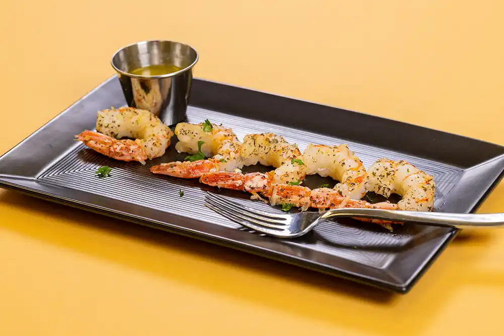 Parmesan garlic shrimp
