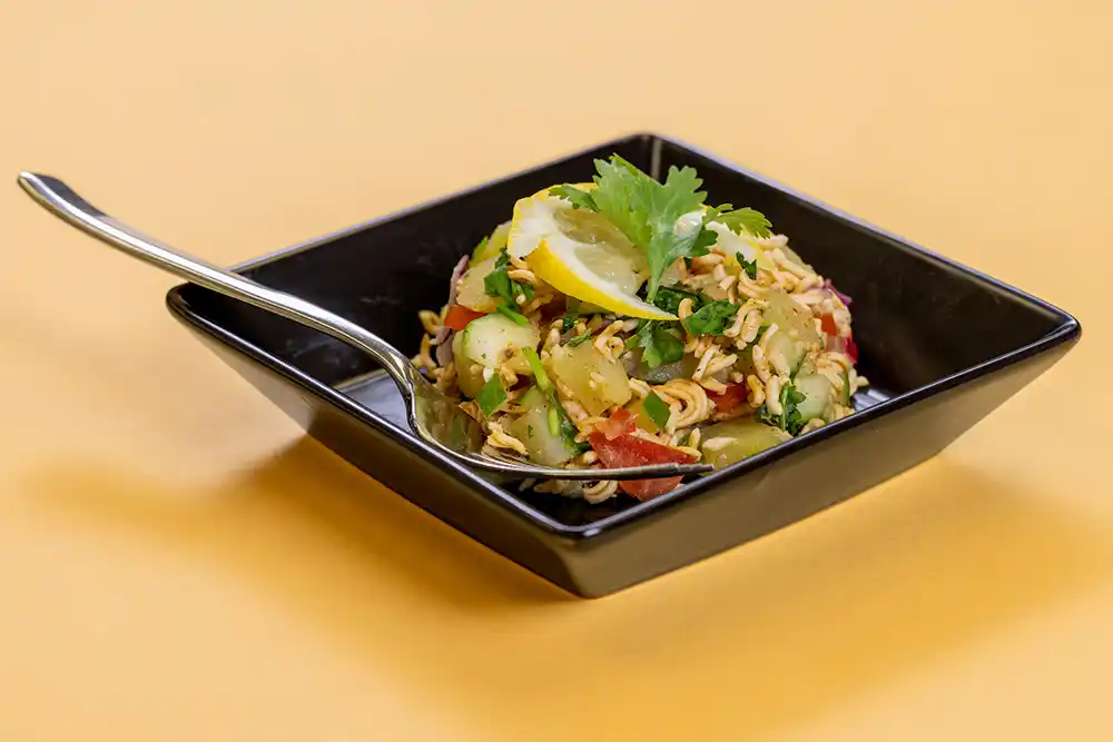 Tangy and crunchy Nepali chatpate