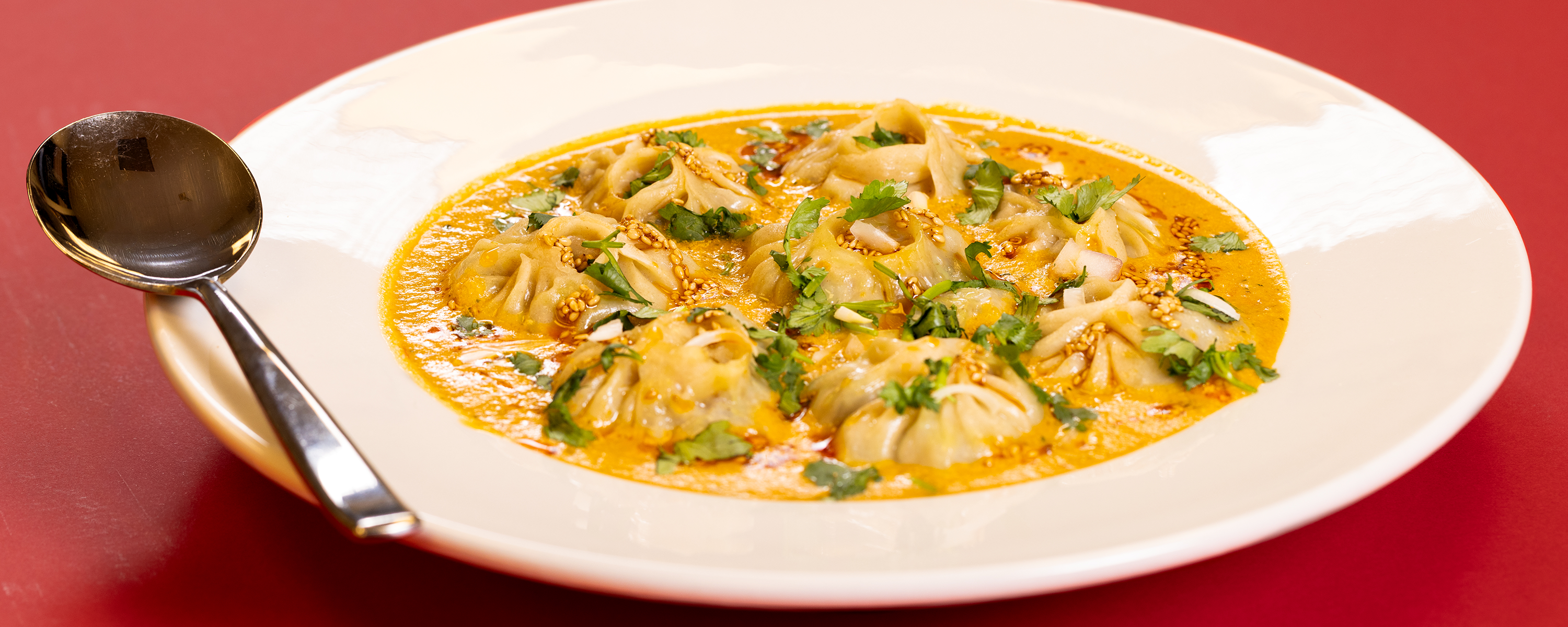 Pork Jhol Momo Himalayan Dumplings in Spiced Broth