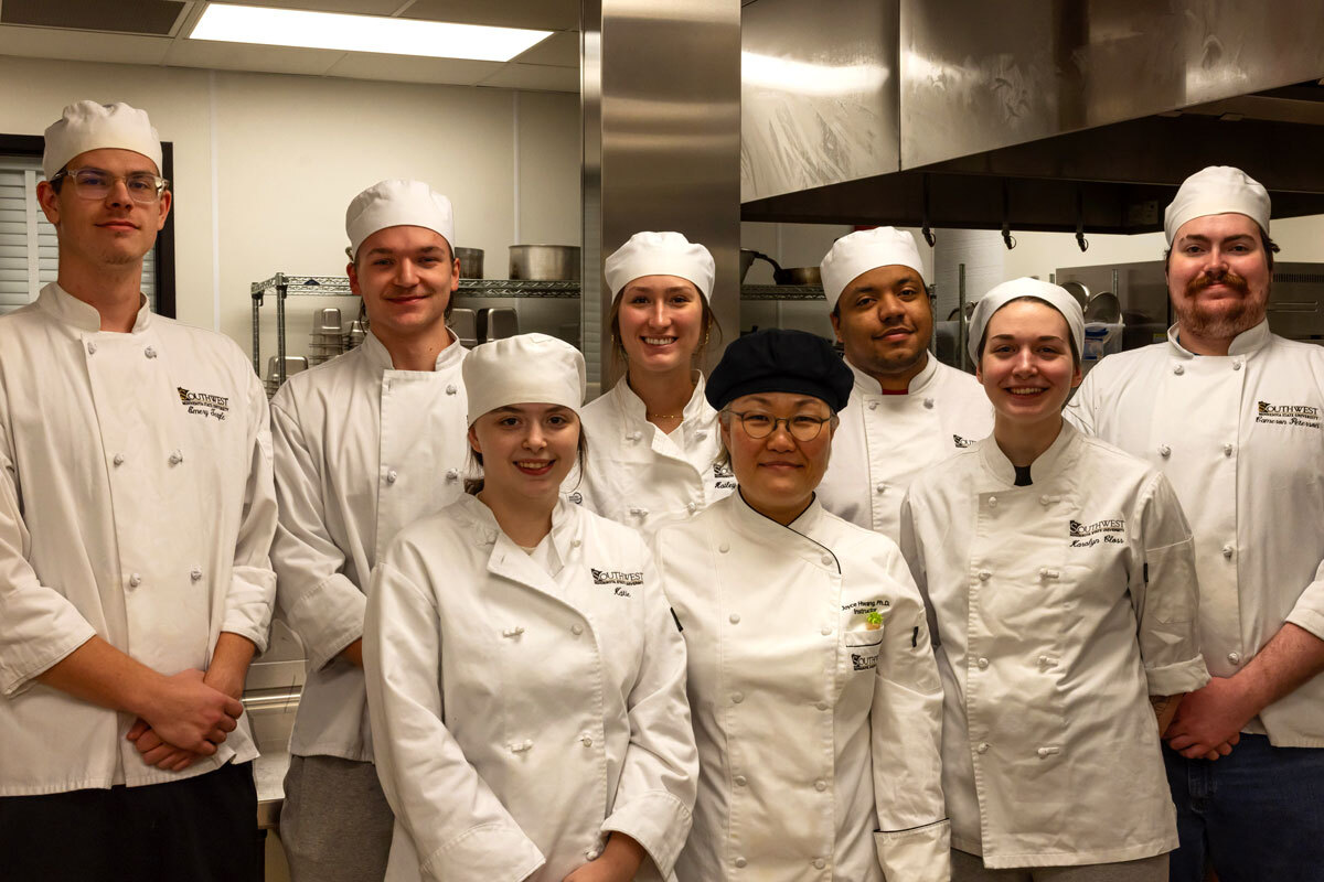 restaurant team photo