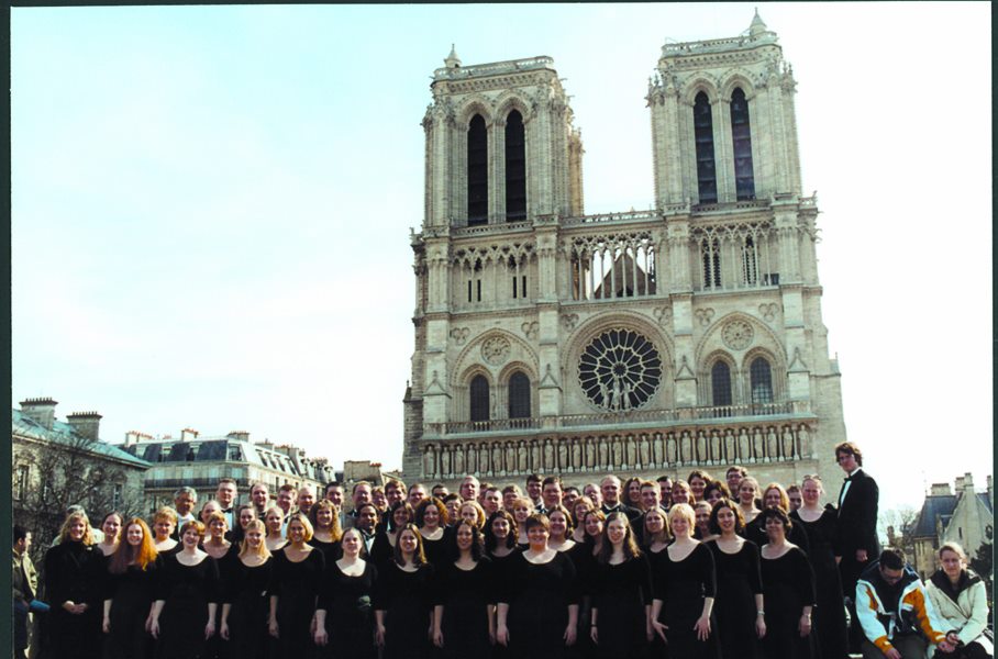 SMSU Choir on tour