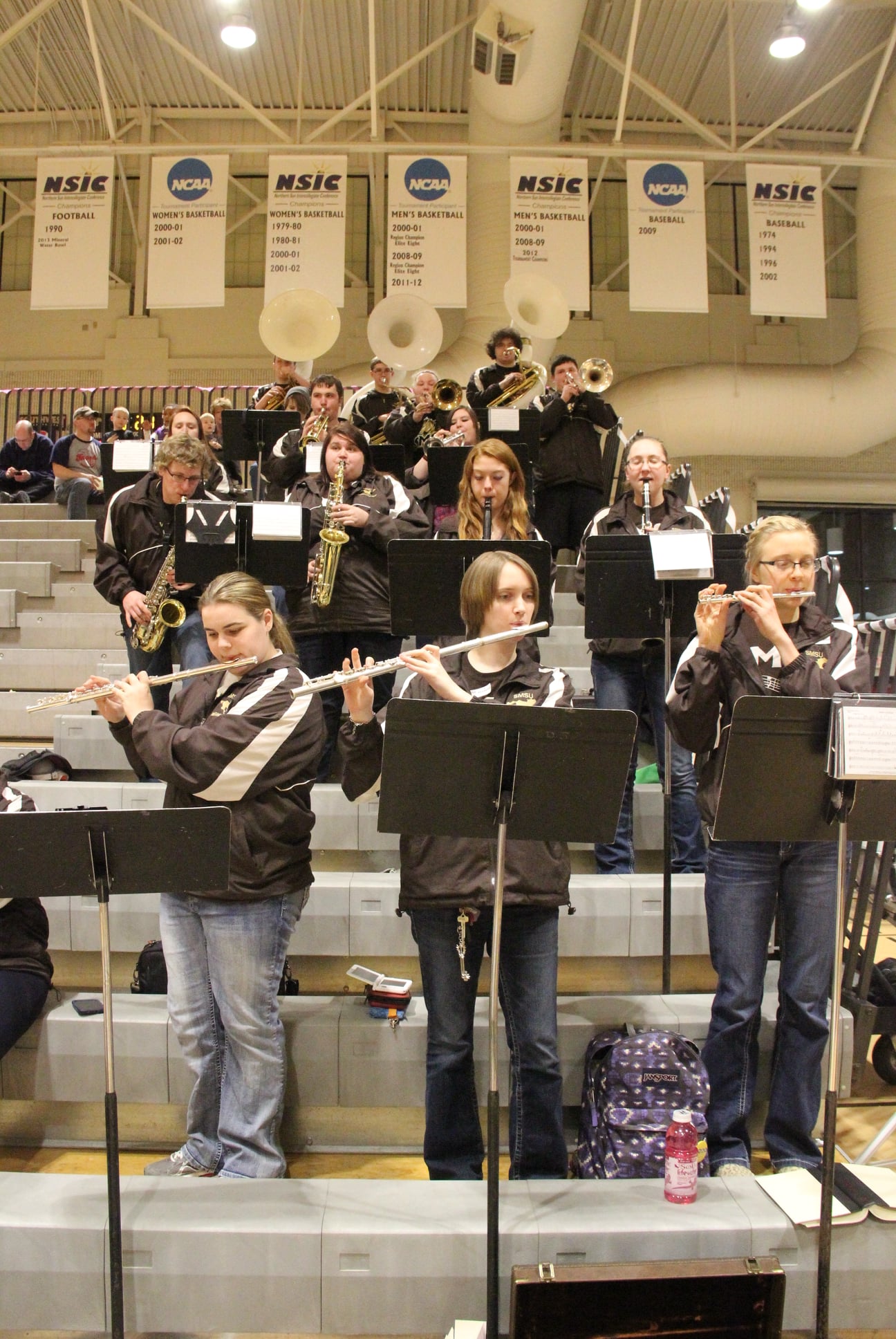 Mustang pep band