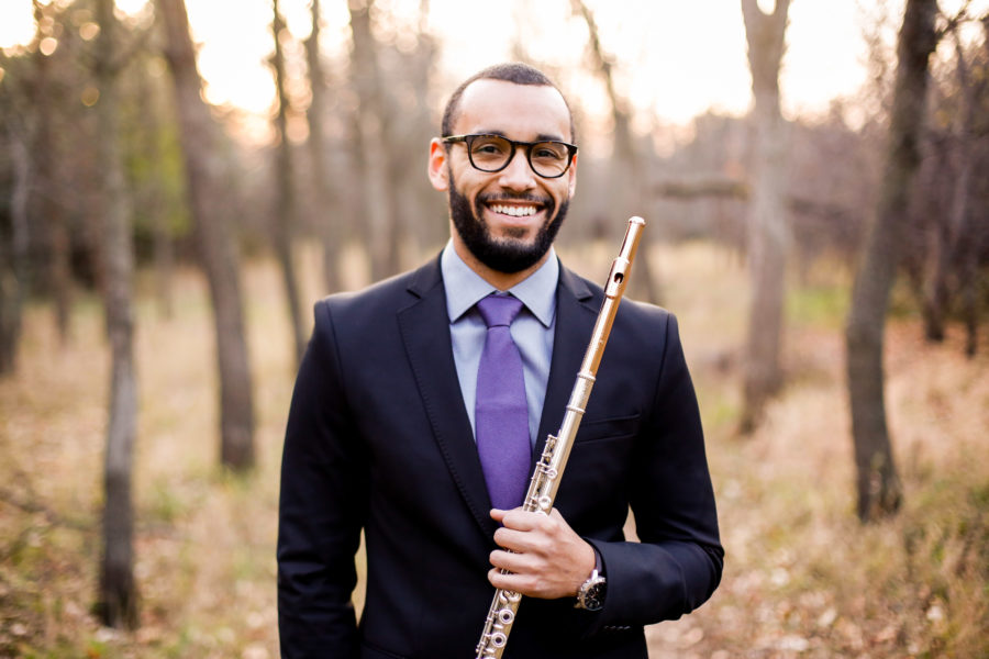picture of guest flutist, William Cedeno