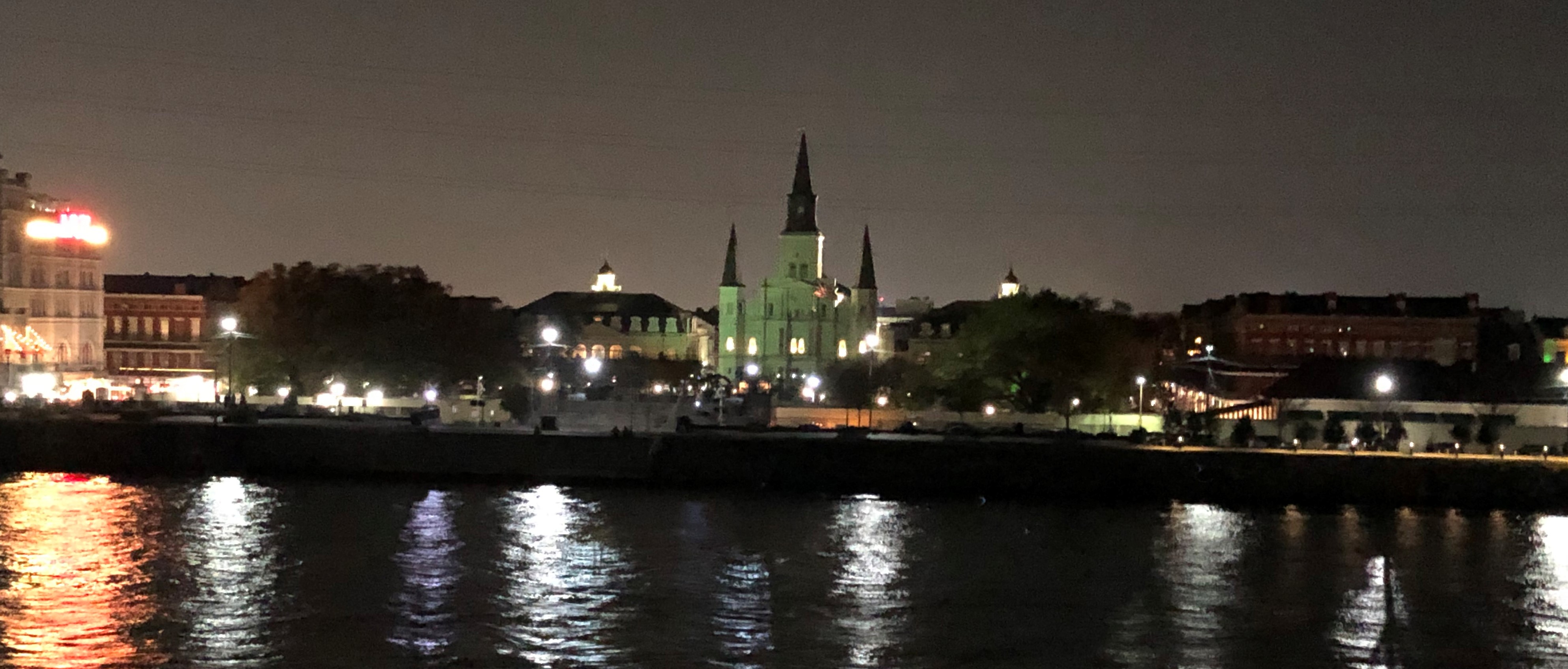 New Orleans from the steamboat