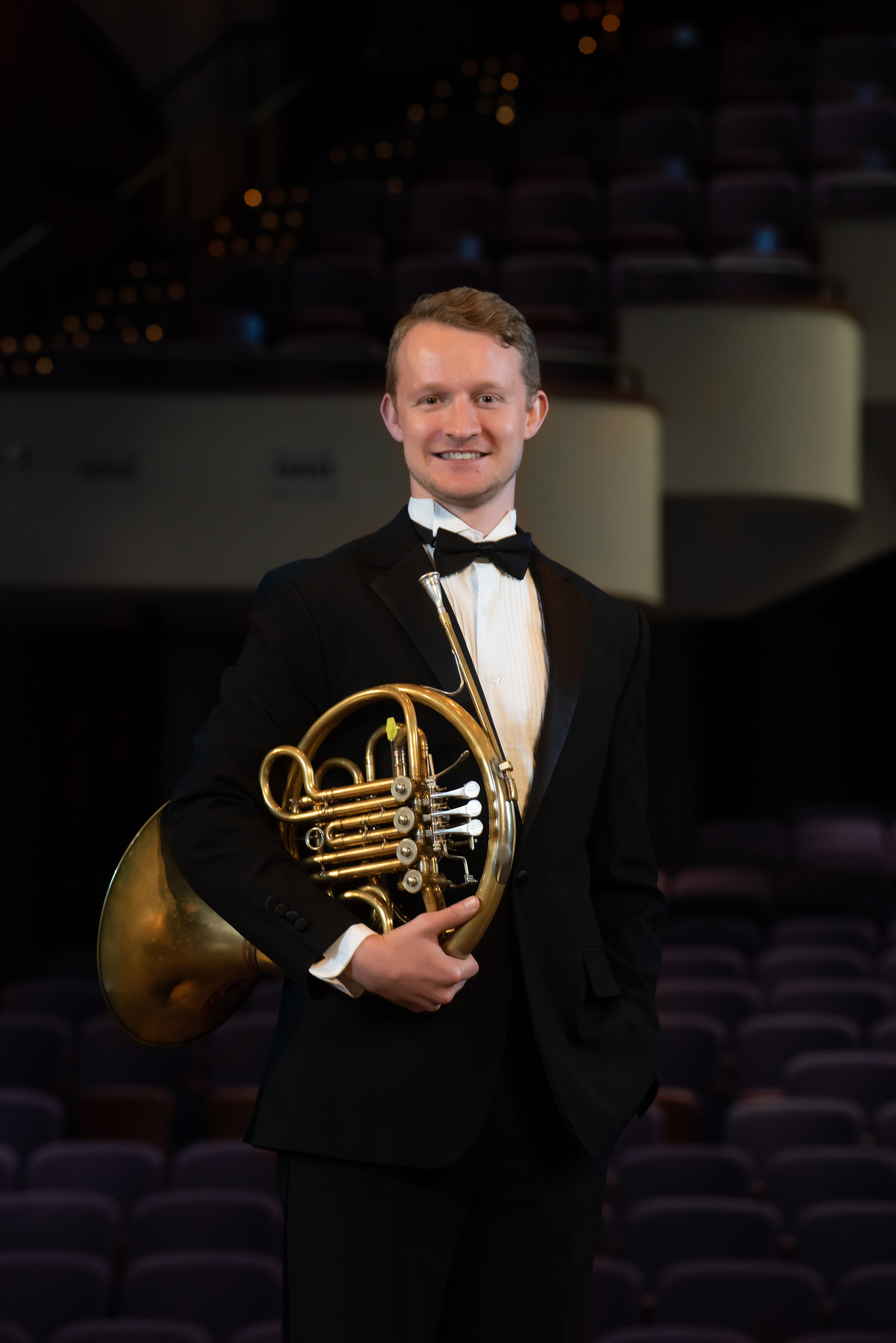 This is a picture of Daniel Kitchens, the guest artist and clinician for the 2023 Brassapalooza.