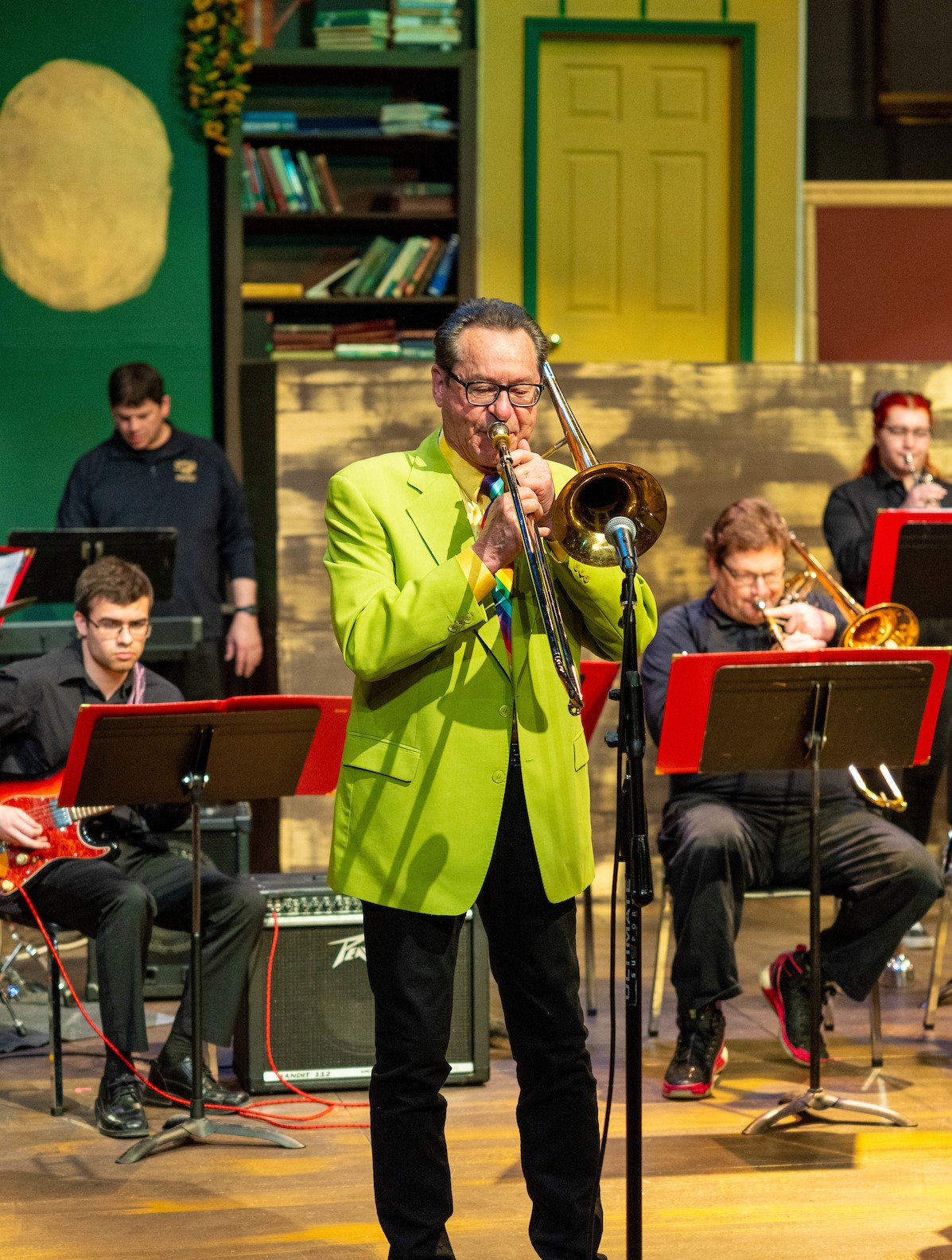 Tom Bones Malones playing with the SMSU Jazz Ensemble