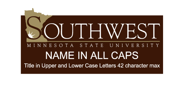 Sample SMSU Name Tag Image