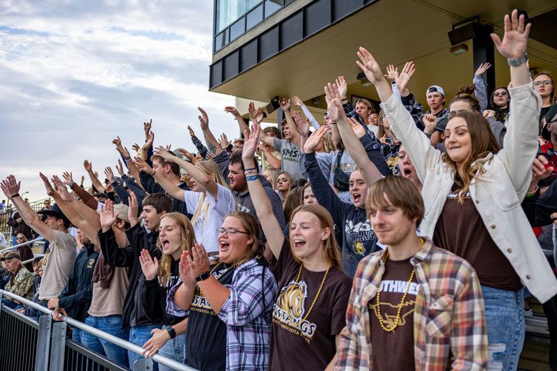 Students Cheering