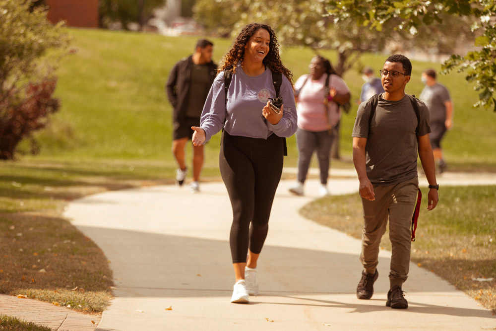 smsu students walking-during fall edit