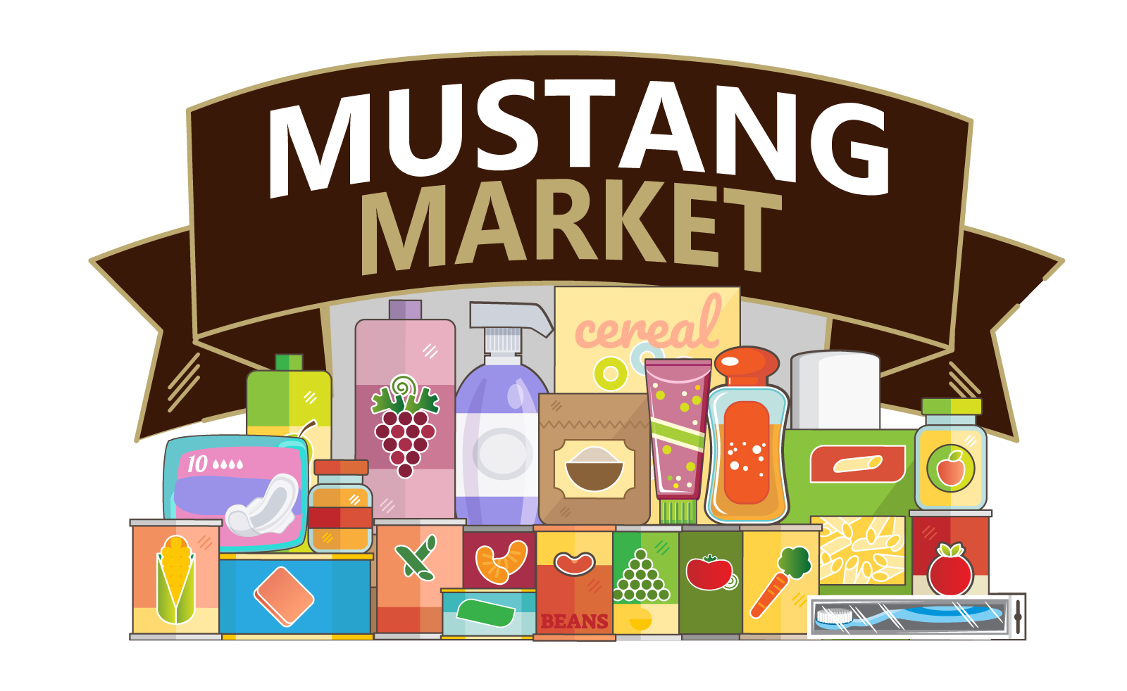 mustang market logo