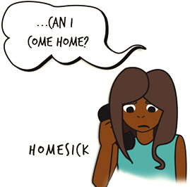 homesick