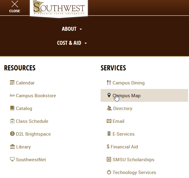 Logging into e-Services | Southwest Minnesota State University