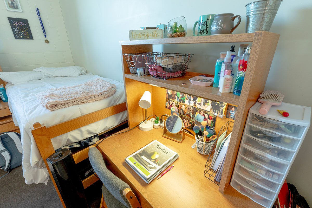 Desk with a Book