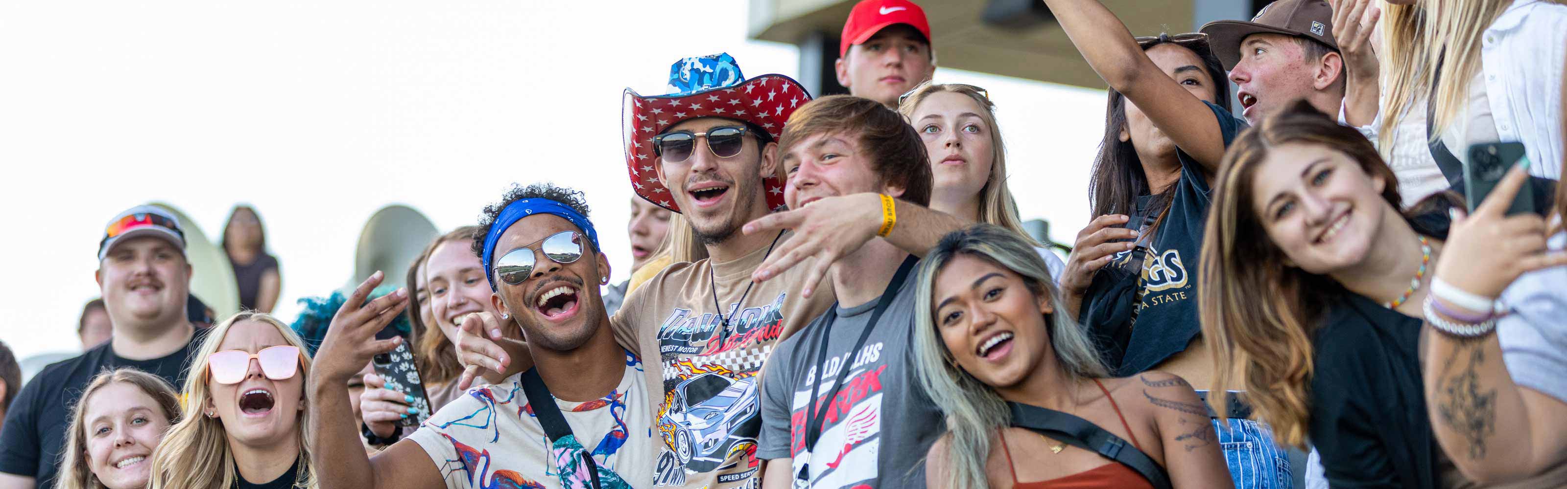 Students Cheering