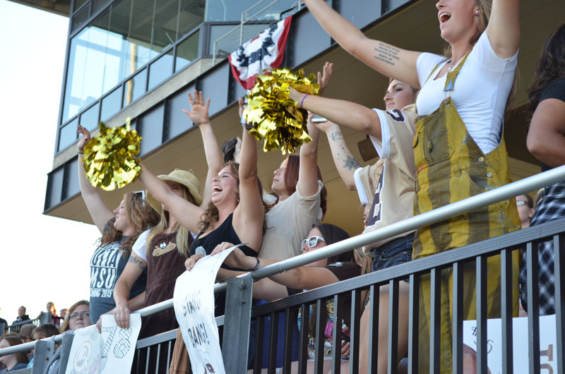 Cheering