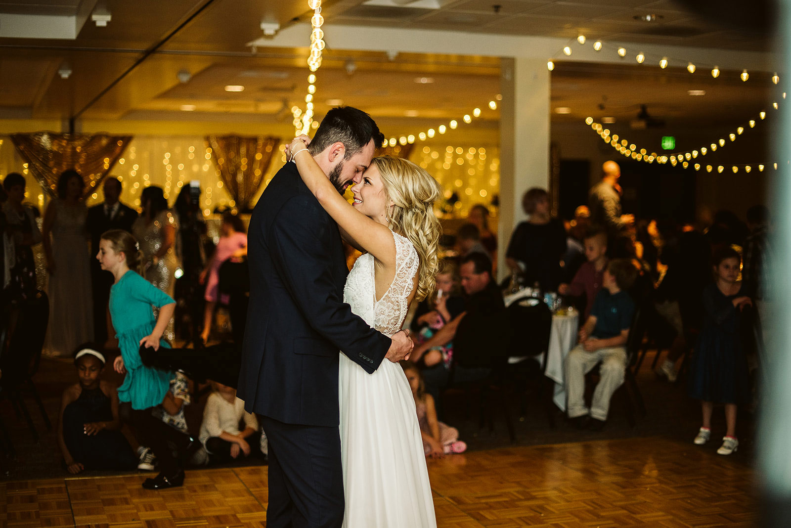 Bride and Groom first dance