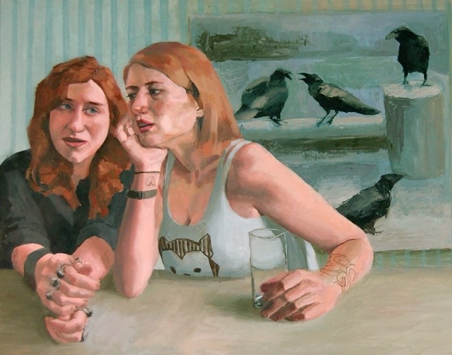 women's stories art exhibit