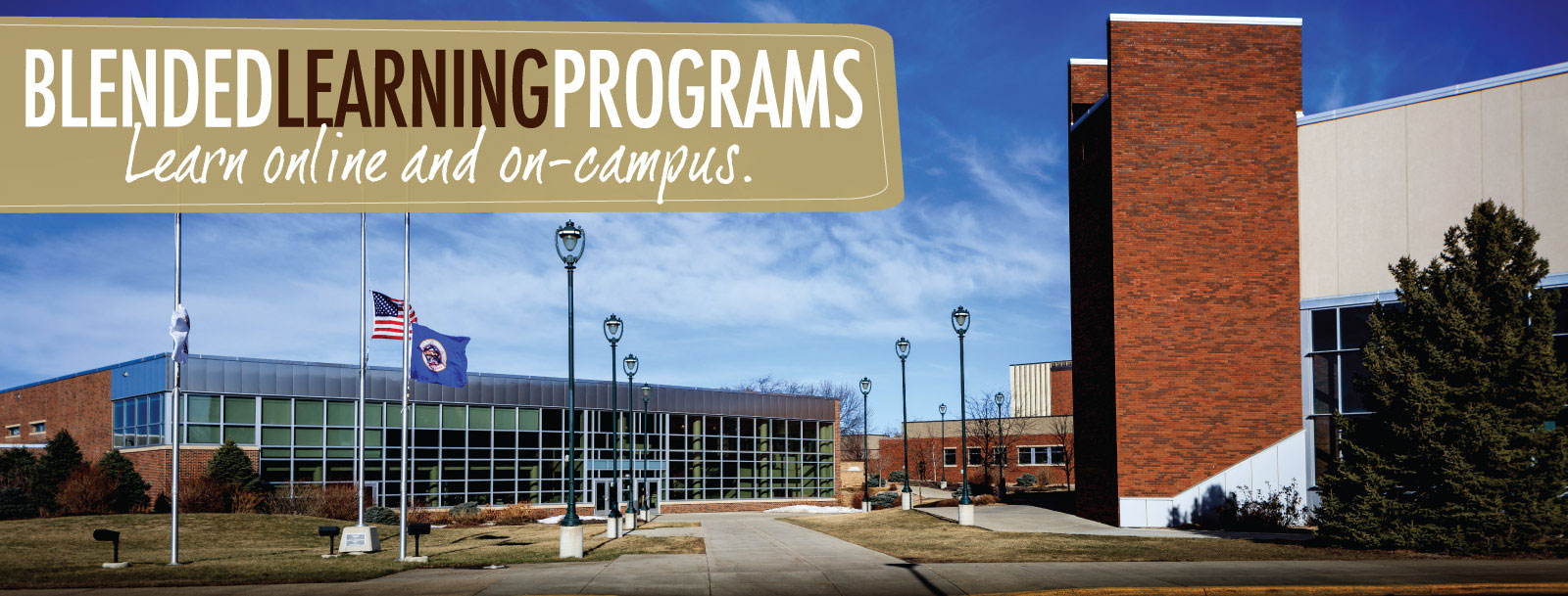 grad school blended programs banner