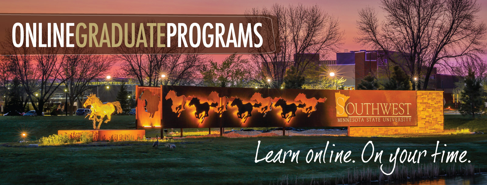 grad school - online programs banner