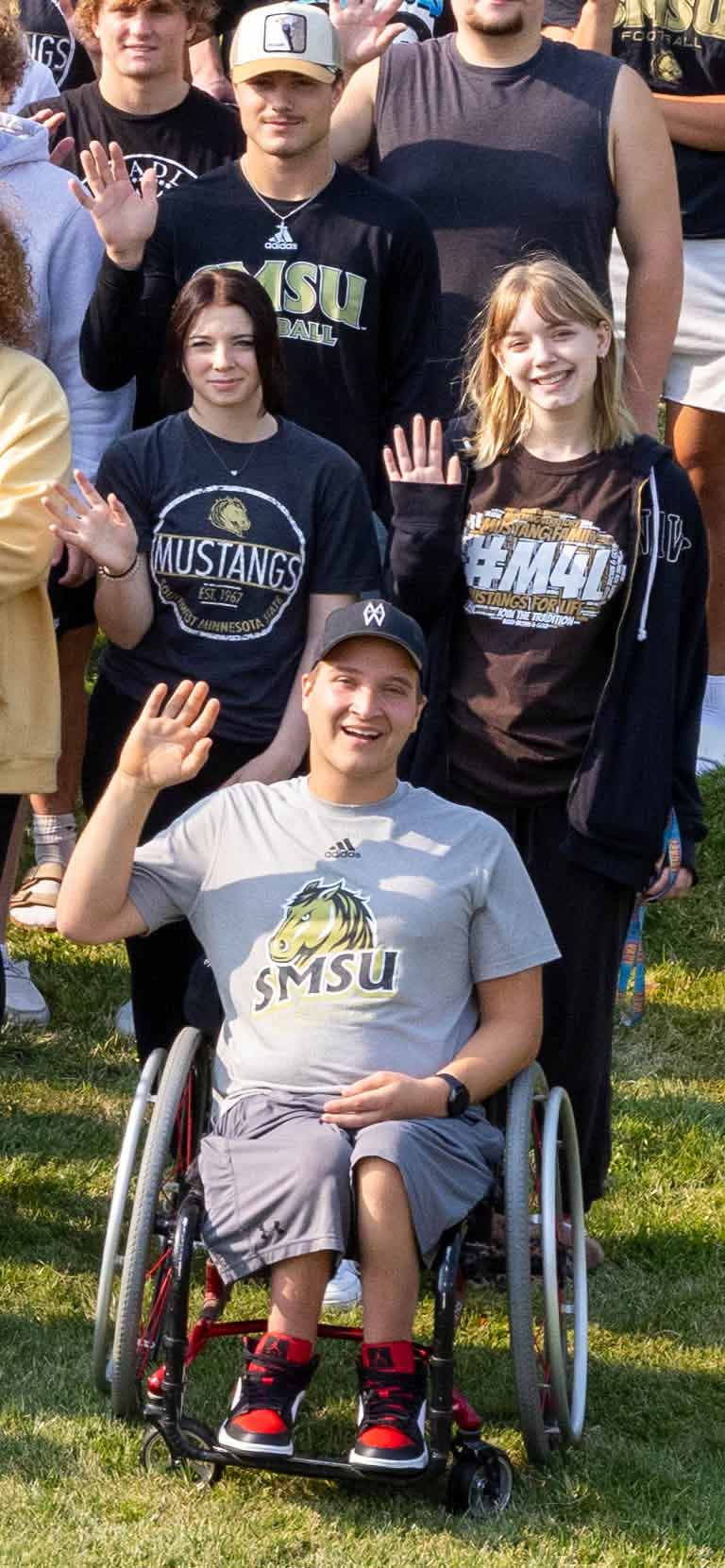Photo of the new freshman SMSU class