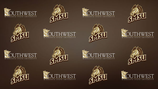 SMSU Mustang Tiled