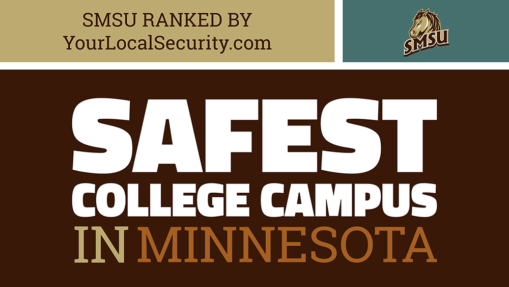 The Safest College Campus in Minnesota Logo