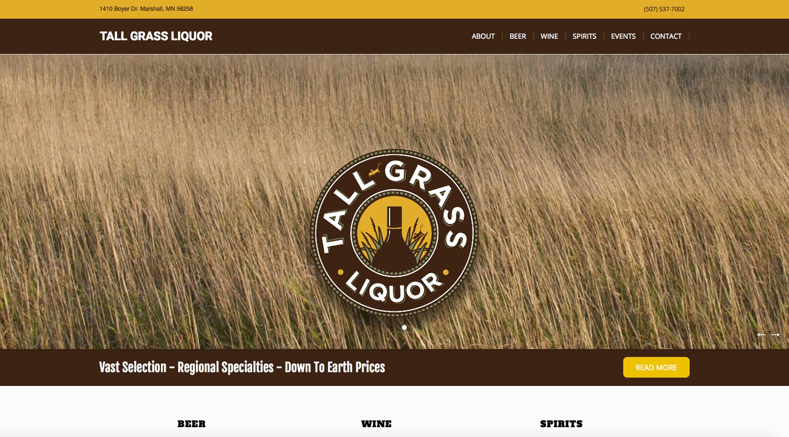 tall grass website