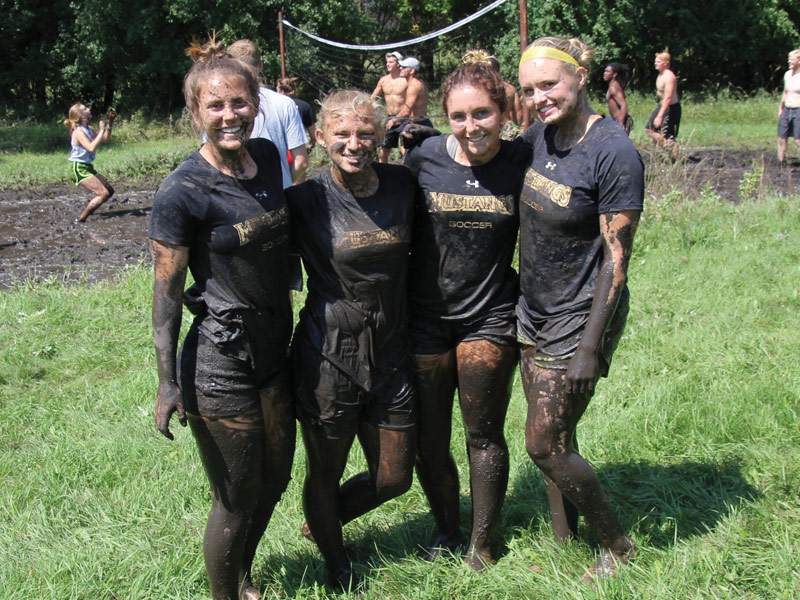 Mud Volleyball