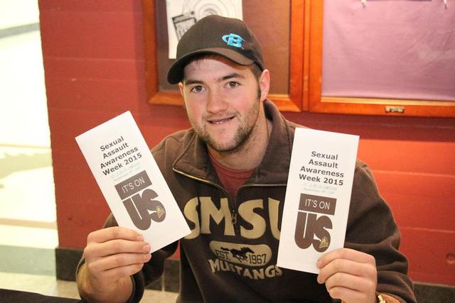 Shane Vogt worked on the 'It's on Us' campaign