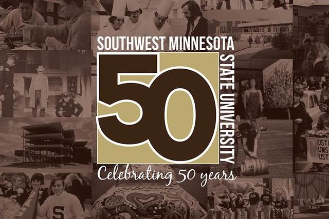 SMSU's 50th Anniversary Logo