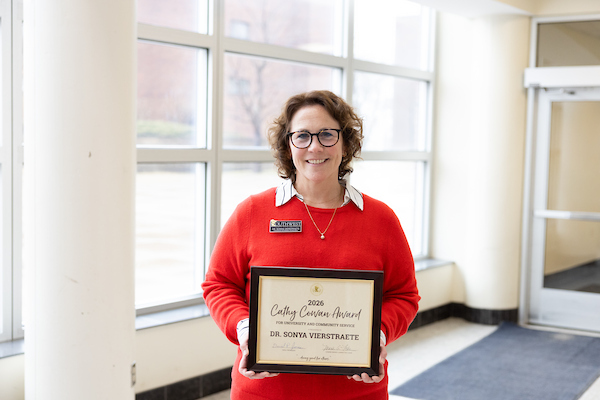 Photo: Dr. Sonya Vierstraete is 2026 Cowan Award Recipient