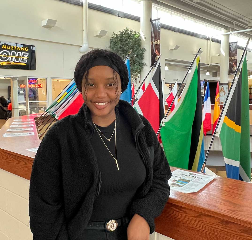 Faith Mwasha: SMSU's Sole Tanzanian Student