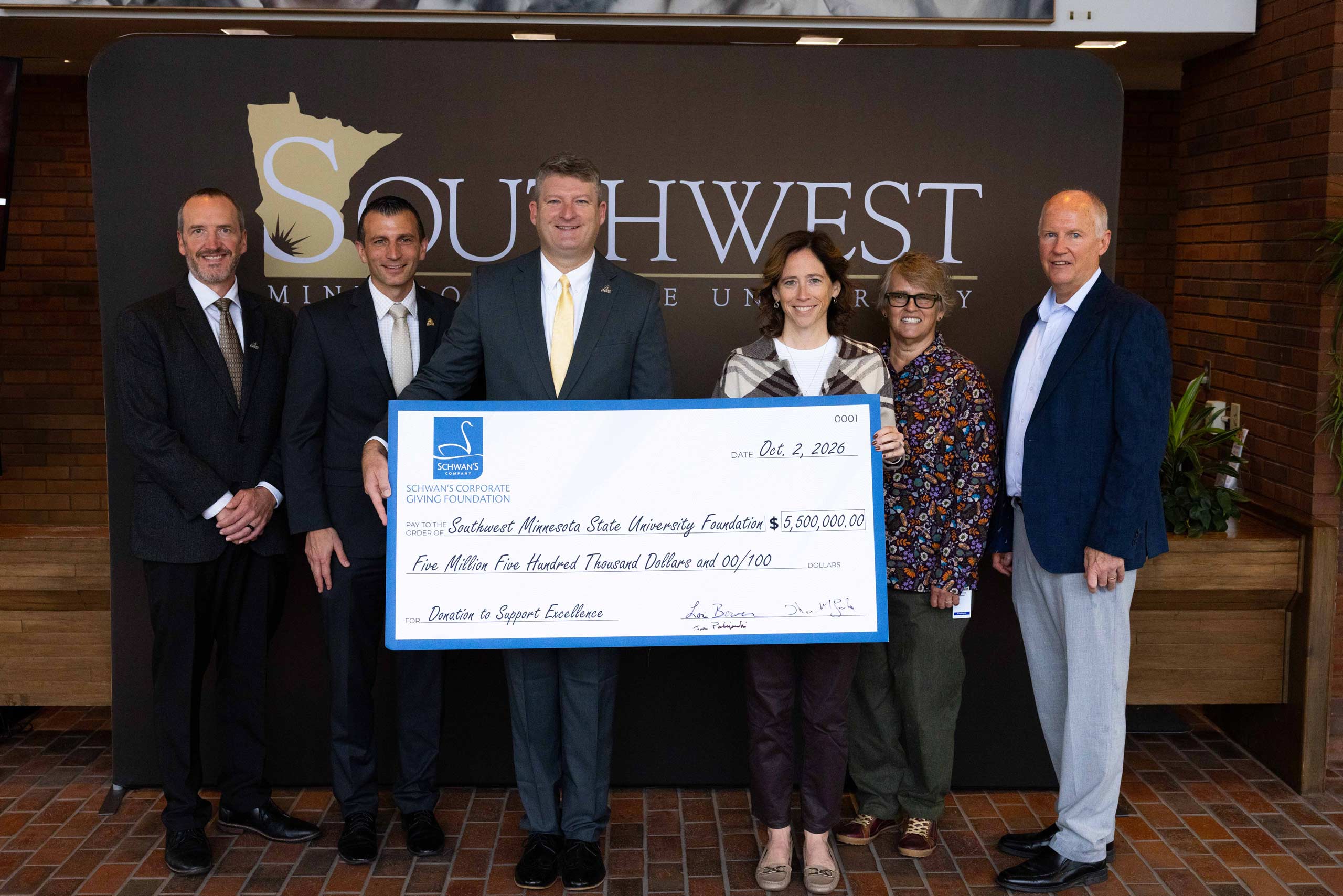Photo: Schwan's Corporate Giving Foundation Gifts $5.5 million to Indoor Sports &amp; Recreation Dome